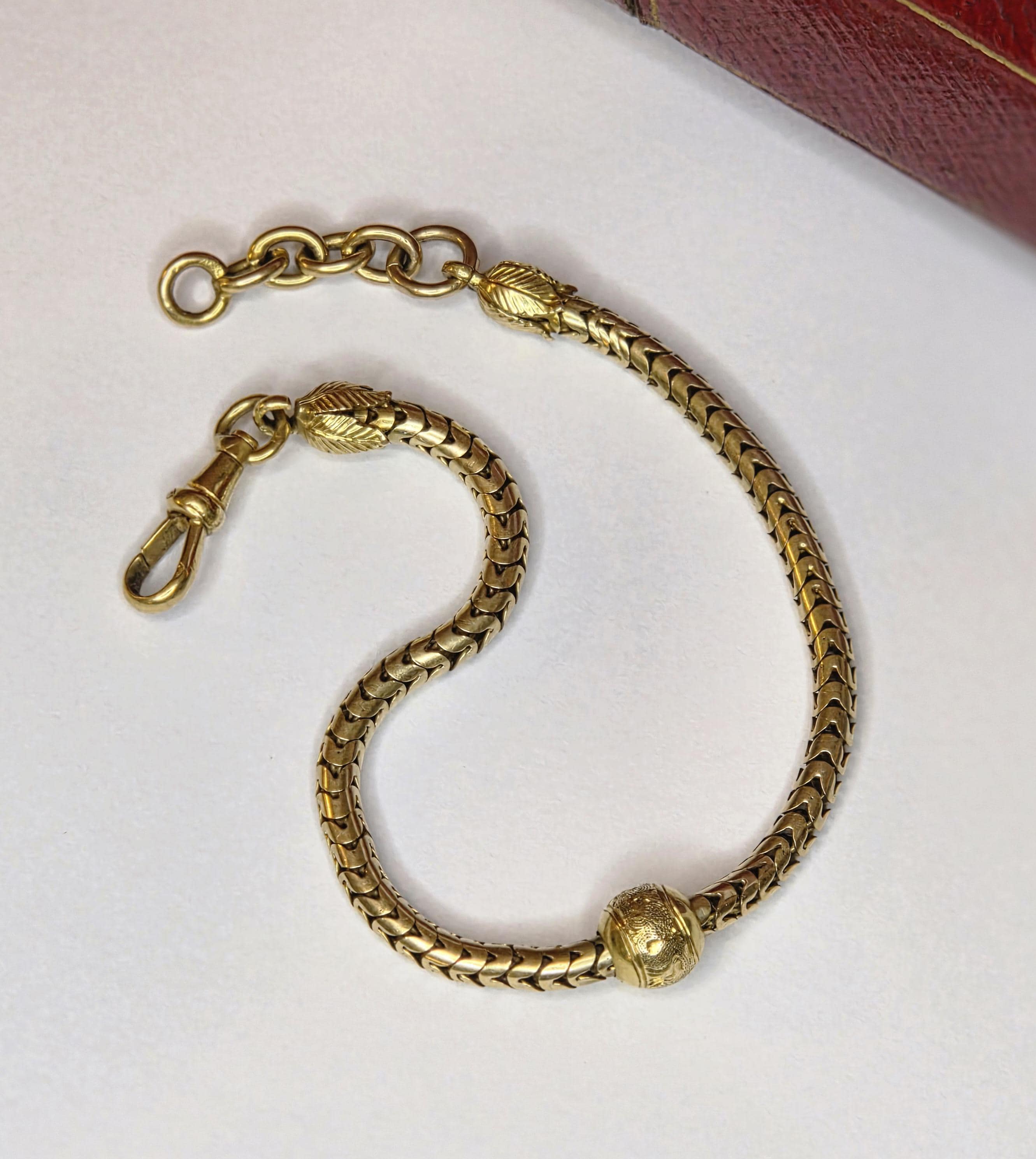 Bracelet safety chain 18k yellow gold - Etsy 日本
