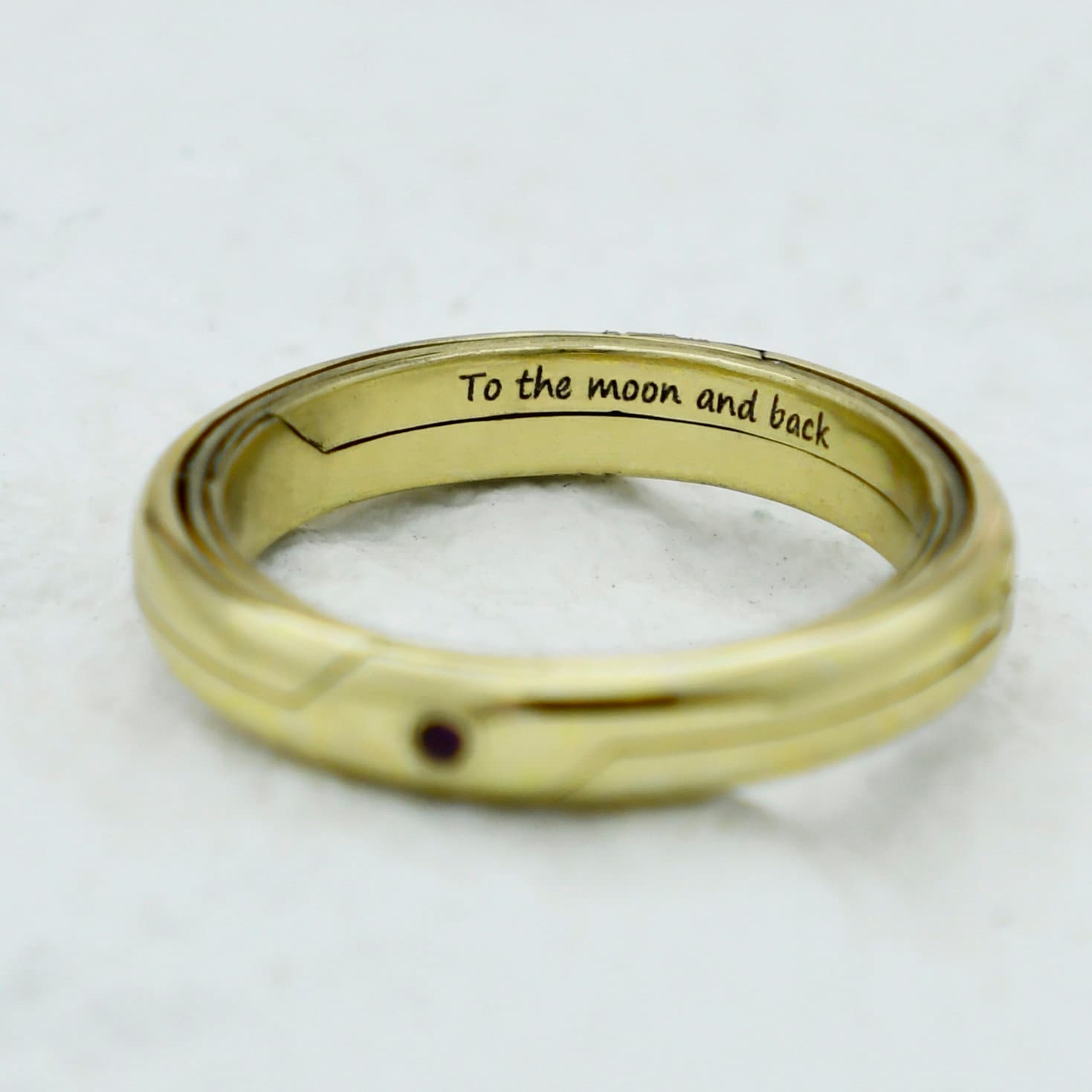Personalized Birthstone Astronomical Engagement Ring | Unique Vintage Wedding Ring for Men/Women, Couple&#39;s Gift