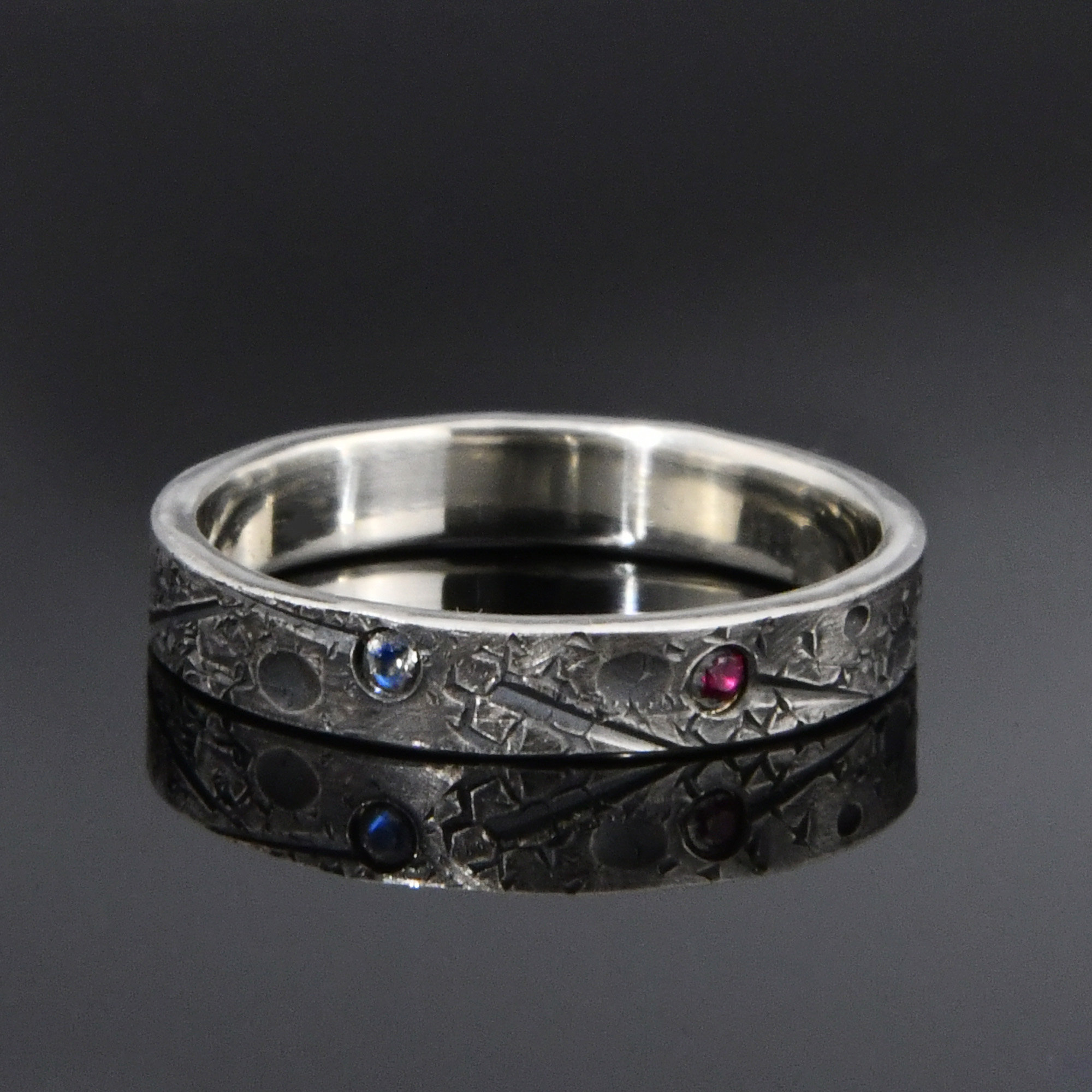 Star Band Ring - Etsy