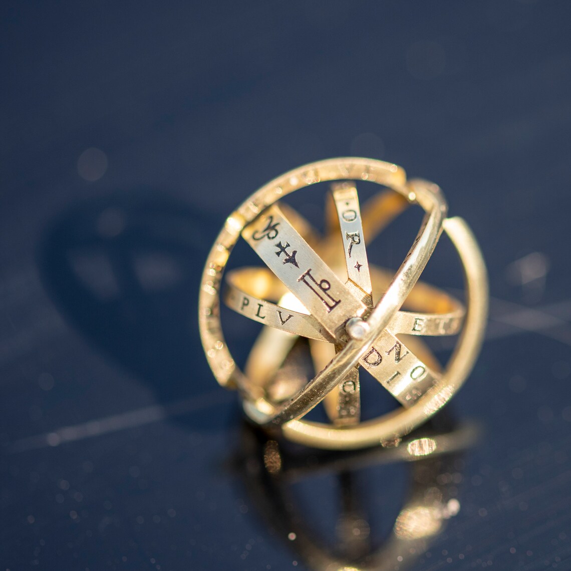 Personalized Astronomical Ring/Solid Sterling Silver Etsy