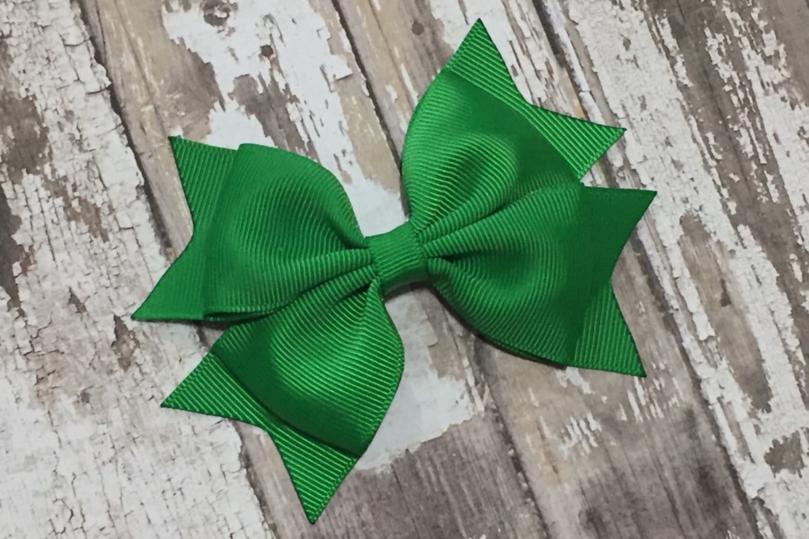 Hair Bows Set of 2 Emerald Green Hair Bows Perfect for St. Etsy