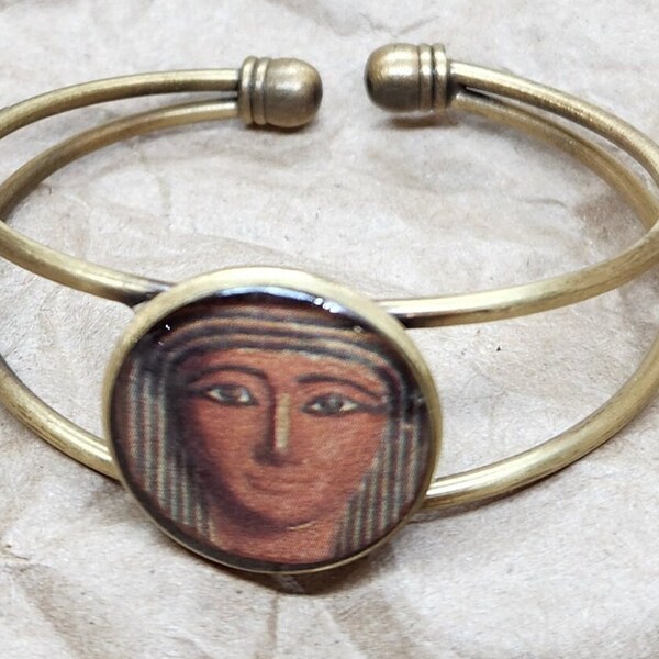 Egyptian Woman Bangle Bracelet