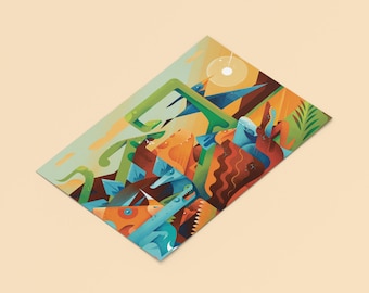 Dinosaur Poster Print