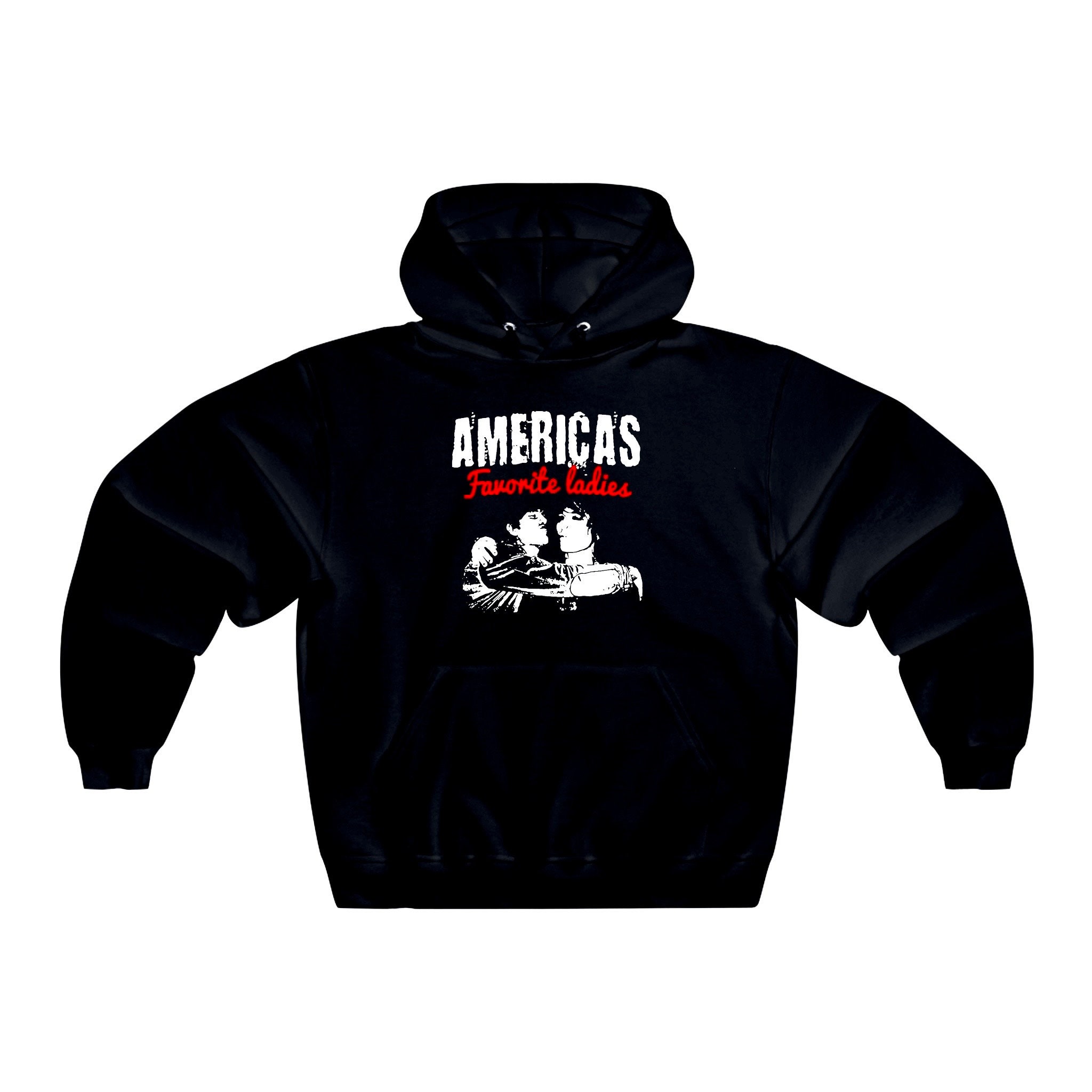 Americas Favorite Ladies Jake ber Johnnie Guilbert Hoodie Logo Black