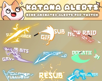 Katana Alerts for Twitch Streamers