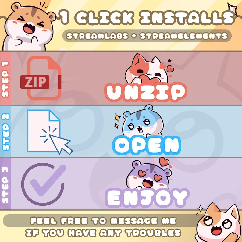 Randomized Cat Box Follower Alerts For Twitch Streamers 8 X New randomized-cat-box-follower-alerts-for-twitch-streamers-8-x-new