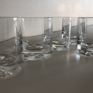 Vintage Iittala Ice Breaker Tumblers - Set of 5 - Tapio Wirkkala Design