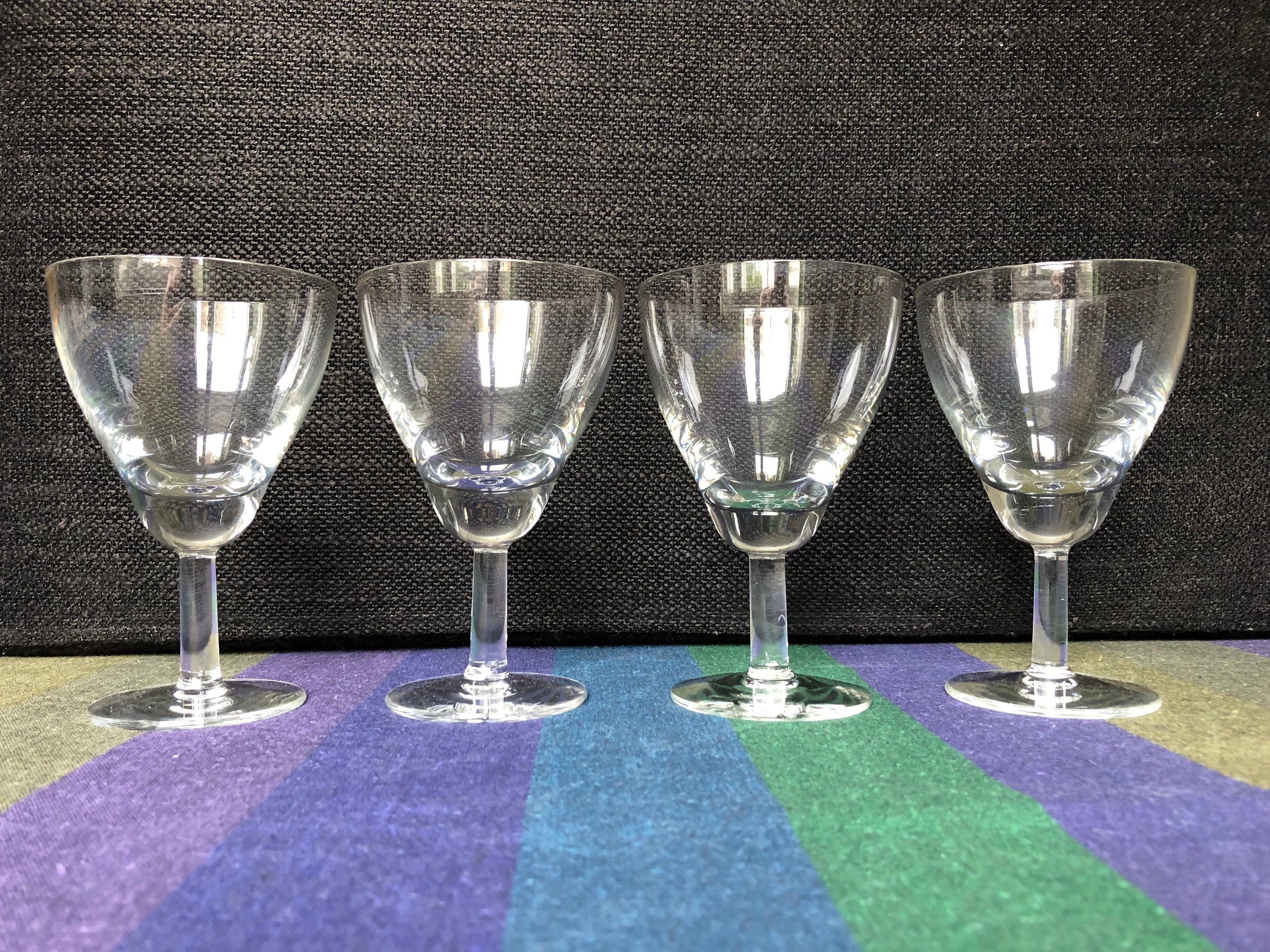 4 Nuutajärvi Kaj Franck fennia Plain Red Wine Glasses - Etsy