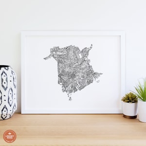 New Brunswick Art, New Brunswick Print, Wild New Brunswick