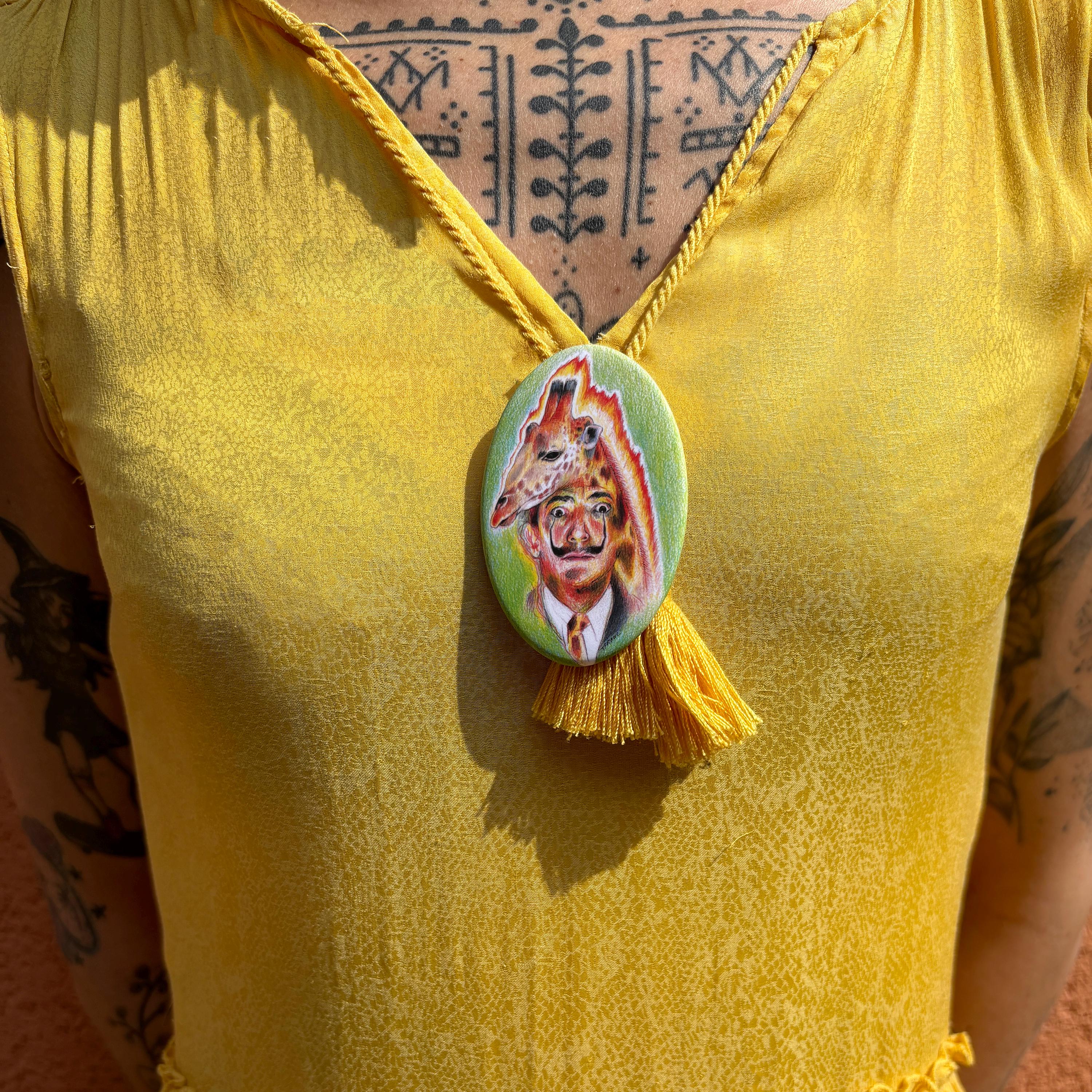 Dali lip brooch - Etsy 日本