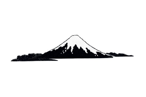 2 Ephemeral Tattoos Hokusai and Japonisme Mount Fuji - Etsy Australia 2 Ephemeral Tattoos Hokusai and Japonisme Mount Fuji - Etsy Australia
