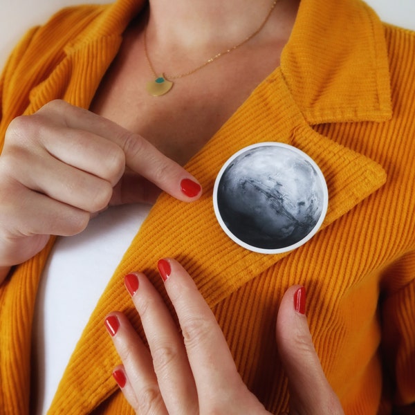 Broche astronomie Mars