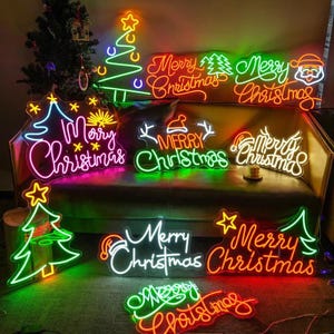 Christmas home lights, Christmas LED Lights, Christmas Neon Signs, Christmas Santa Decor, Christmas Tree Lights, Tree decor lightings