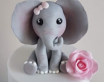 Fondant Elephant Etsy