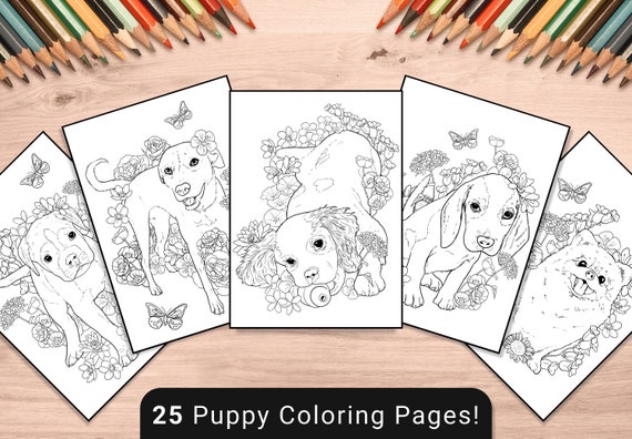 The Ultimate Adult Puppy Coloring - Il 570xN.3346512369 Iqvl 