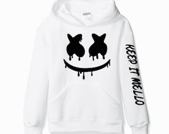 MARSHMELLO  For Youth and Adults Hoodie