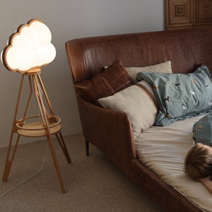Bubble cloud floor lamp