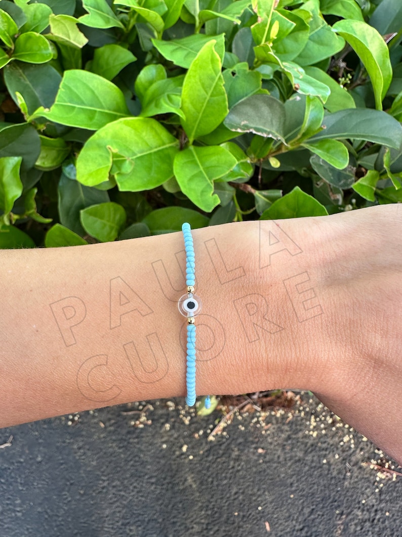 Dainty Evil Eye Bracelets image 3