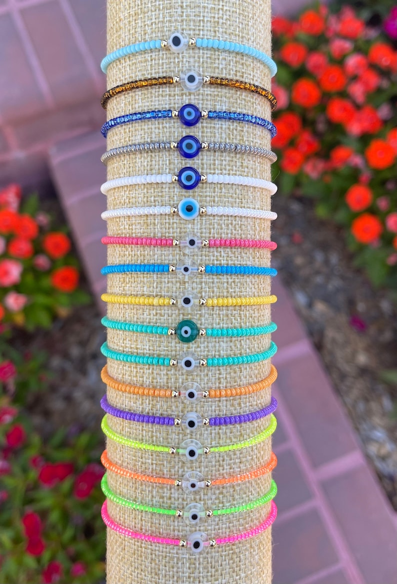 Dainty Evil Eye Bracelets image 6