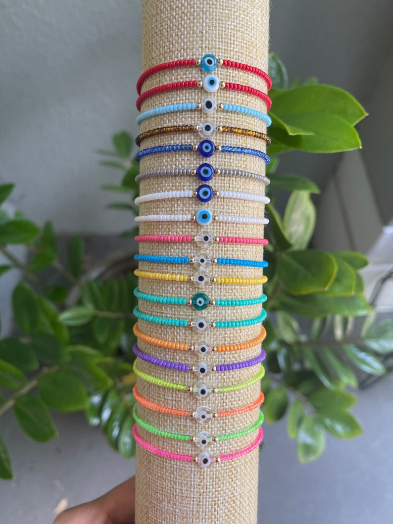 Dainty Evil Eye Bracelets image 7