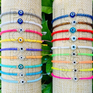 Dainty Evil Eye Bracelets image 1