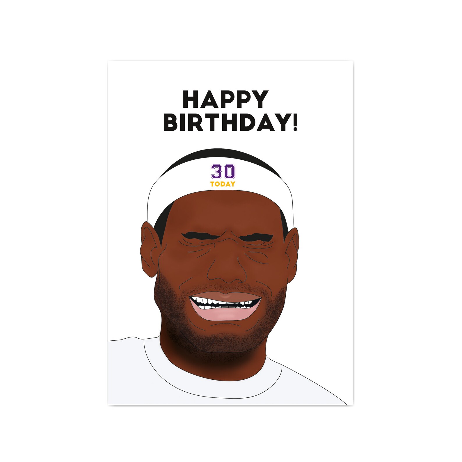 Basketball Birthday Card Funny Birthday Card Basketball Etsy