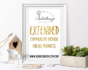 Extended COMMERCIAL LICENSE for ALL products