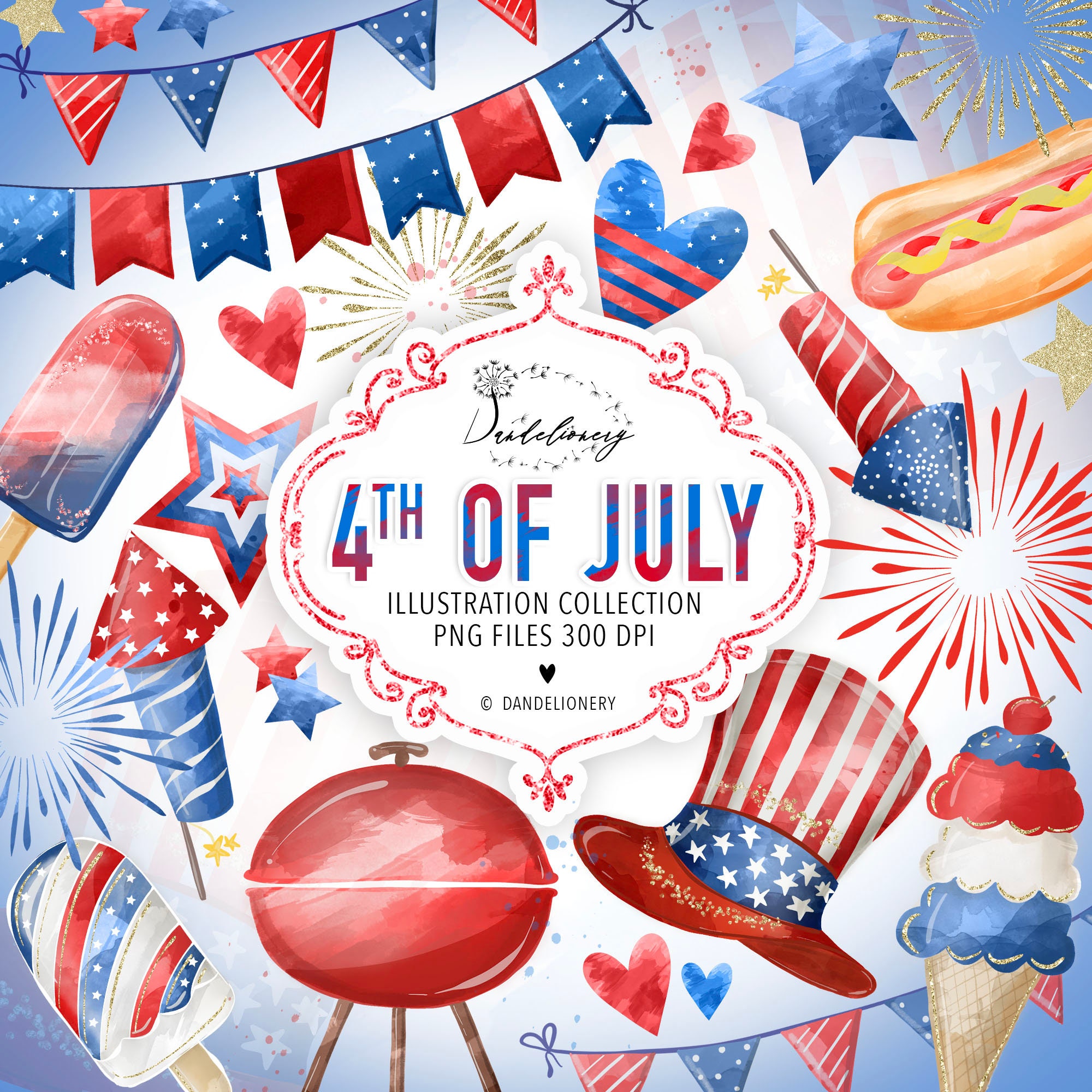 july 4th picture collage