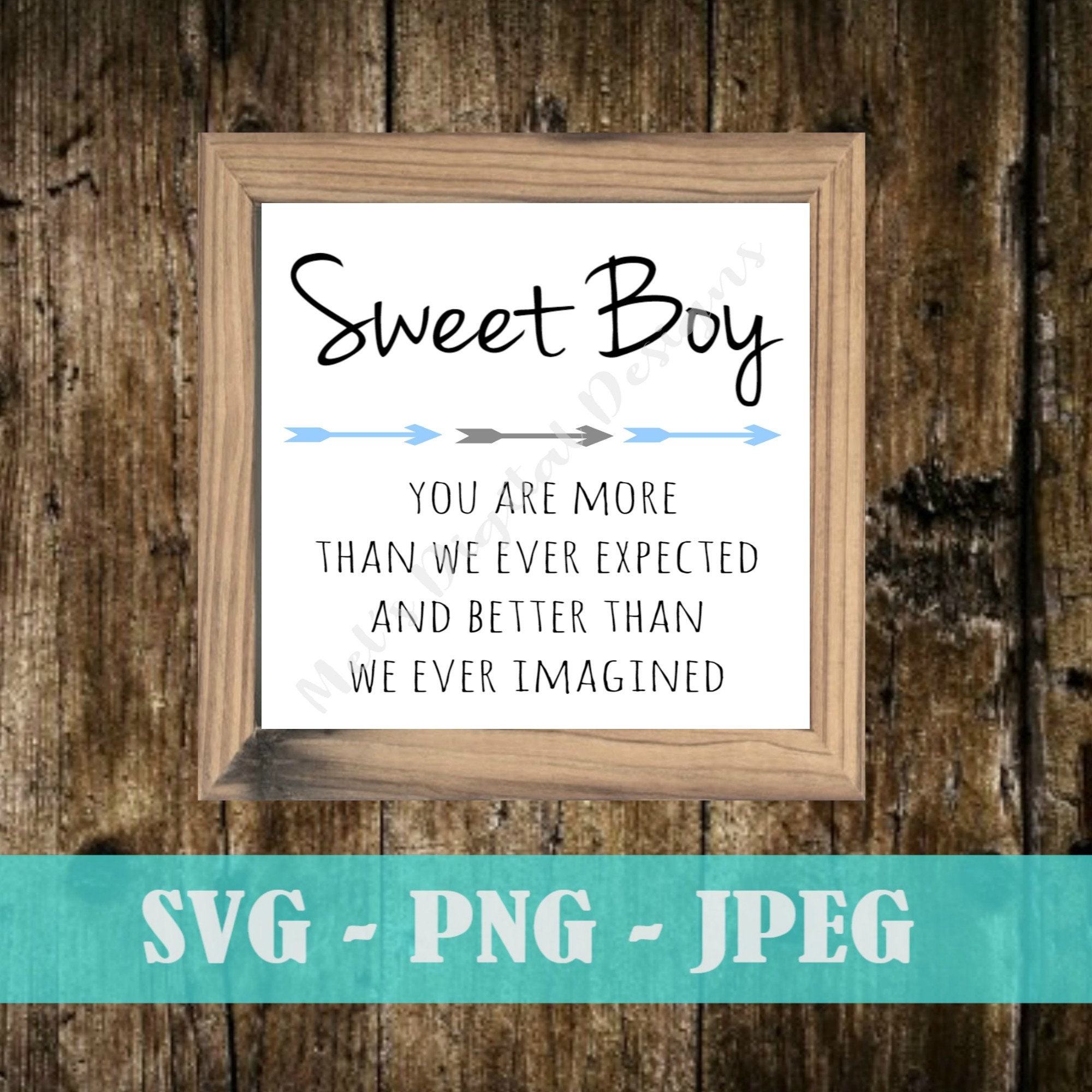 Download Baby Boy Nursery Decor Svg File