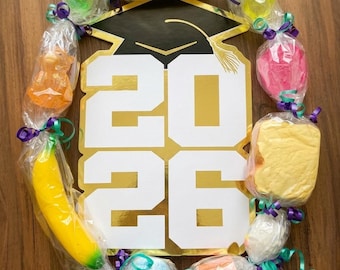 Graduation Lei 2026 | Candy & Squishy Toys Lei | Handmade Senior Accessory