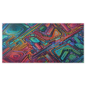 Inner Cities Of The Soul Beach Towel