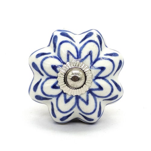Tuscany Collection Mt. Oliveto Hand Painted Ceramic Knob - Knobs - View #7