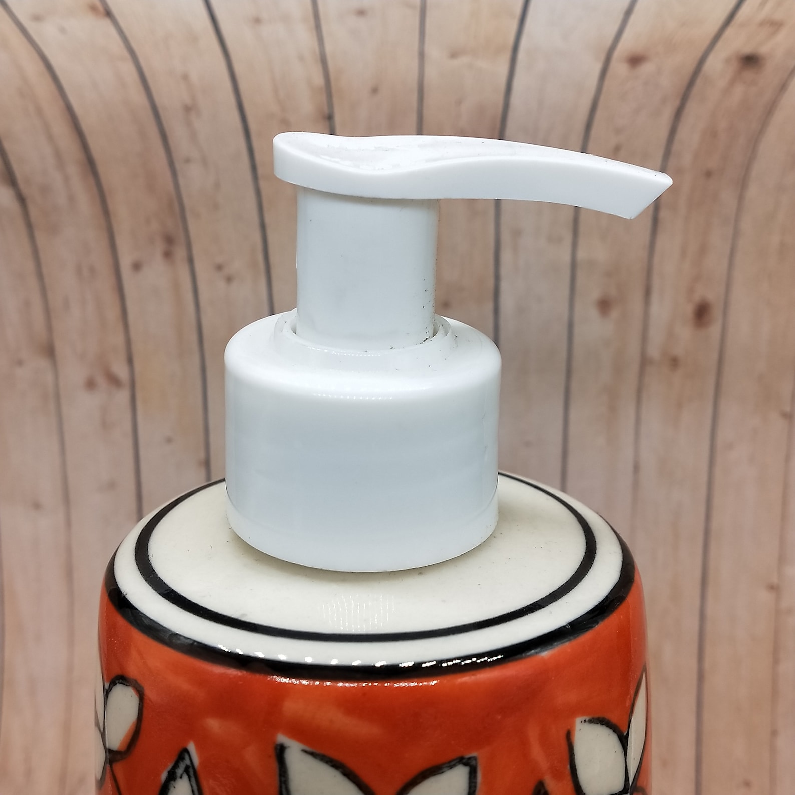 Knob King Hand Painted Ceramic Soap Dispensers / Stoneware Etsy