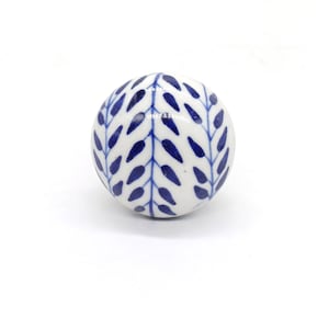 Brilliantly Hand Painted Ceramic knobs / Ceramic Drawer Pulls / Cabinet Knobs/ Kitchen Cabinet Door Handles / Cupboard Knobs