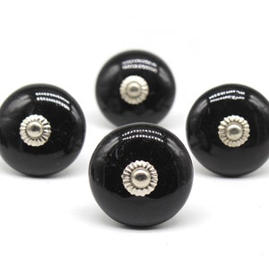 Brilliantly Hand Painted Ceramic knobs / Ceramic Drawer Pulls / Cabinet Knobs/ Kitchen Cabinet Door Handles / Cupboard Knobs