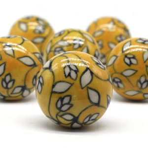 Brilliantly Hand Painted Ceramic knobs / Ceramic Drawer Pulls / Cabinet Knobs/ Kitchen Cabinet Door Handles / Cupboard Knobs