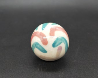 Multi Colored Hand Painted Round shape Ceramic knobs / Ceramic Drawer Pulls / Cabinet Knobs/ Kitchen Cabinet Door Handles / Cupboard Knobs