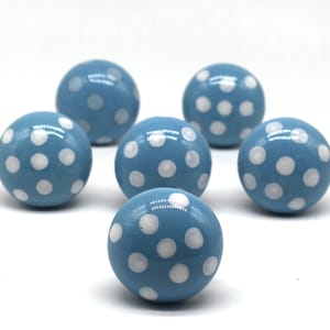 Brilliantly Hand Painted Ceramic knobs / Ceramic Drawer Pulls / Cabinet Knobs/ Kitchen Cabinet Door Handles / Cupboard Knobs