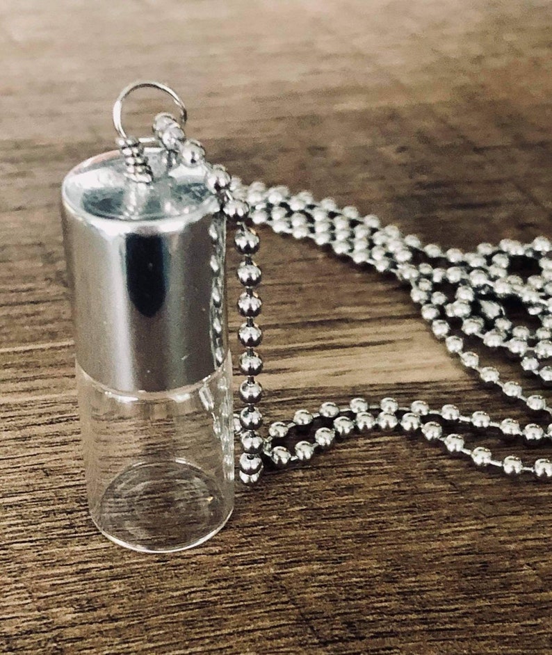 Essential Oil Necklace Perfume Bottle Women's Necklaces Etsy