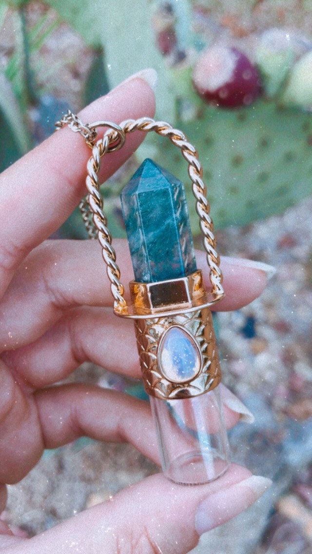 Etsy rollerball deals necklace