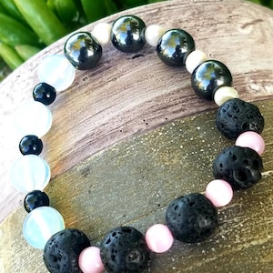 Lava rock,Essential oils, diffuser jewelry, Hematite bracelet,Moonstone bracelets,birthstone,gemstone,cats eye,freshwater pearls,accessories
