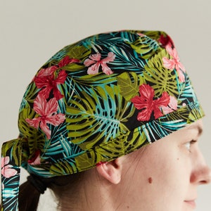 Tropical scrub cap Clearance