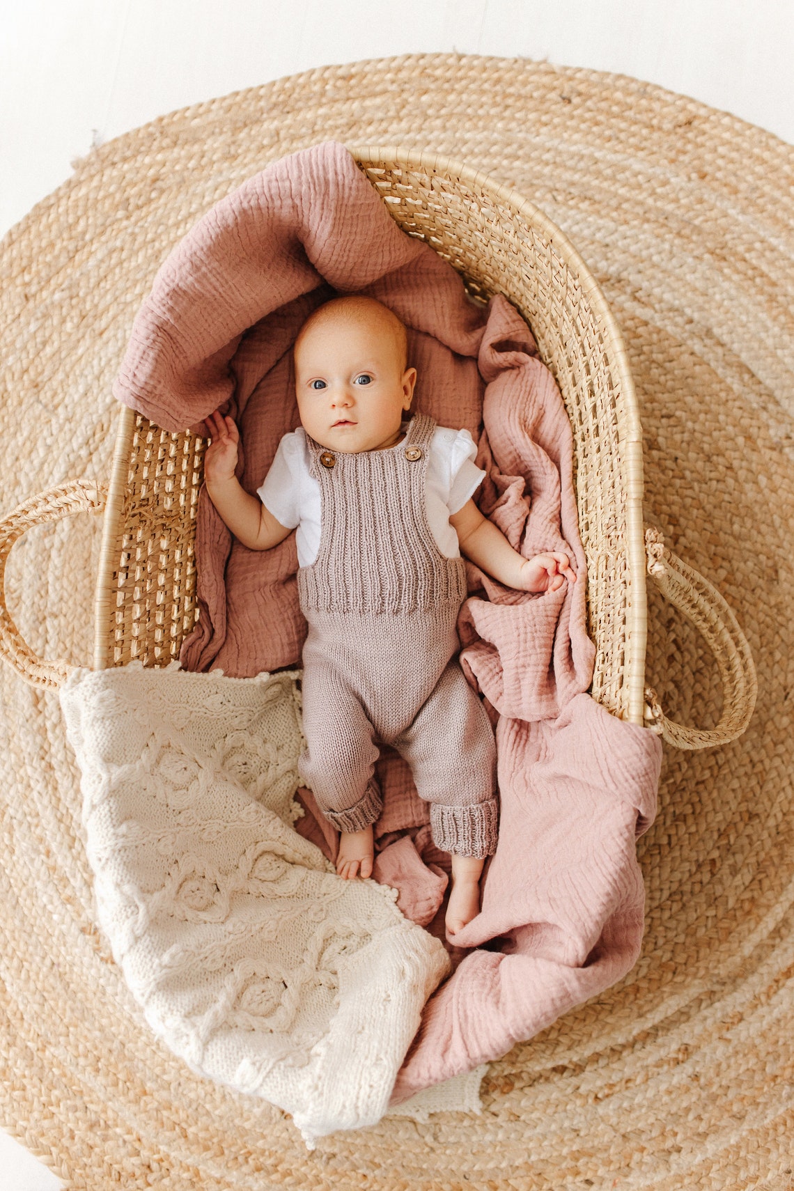 Knitted Baby Romper Knit Newborn Romper Toddler Jumpsuit Knitted