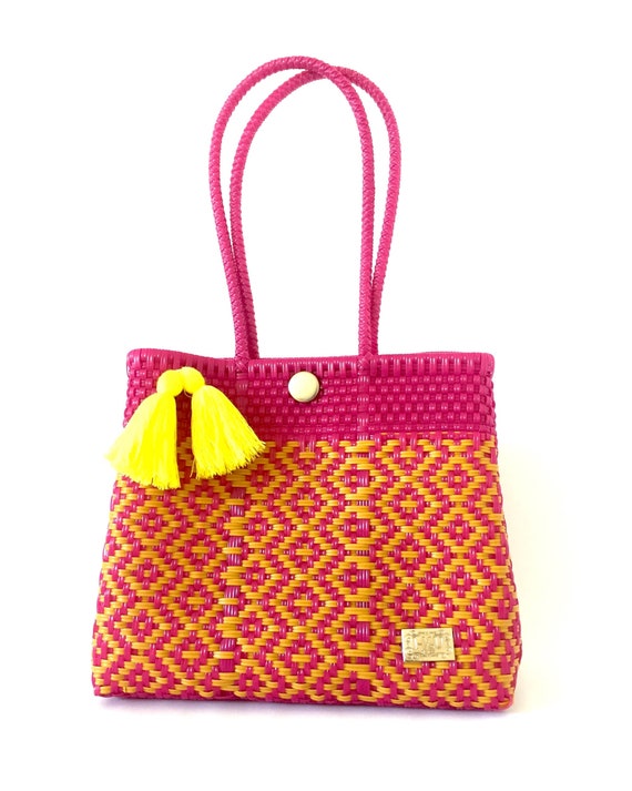 recycled plastic beach bag