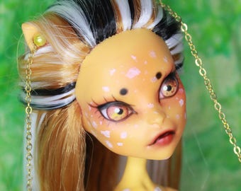 OOAK Mermaid Koi Fish Art Doll: Monster High Mermaid Doll Repaint by Susika