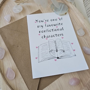 Valentine's Card || Love || A6 || With Envelope || BookdragonMarit