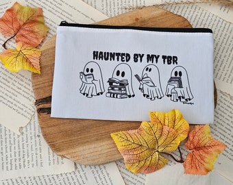Spooky TBR Pencil Case || Bookish || Gift || Books || Case || Limited Edition || BookdragonMarit