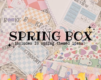 Spring Box || Spring Collection || Bookish || BookdragonMarit