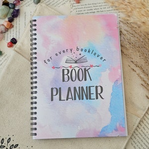 Book Planner || Reading Journal || Reading tracker || Book Journal || A5 || Physical || BookdragonMarit