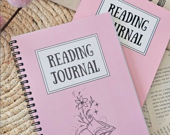 Reading Journal simplistic || Pink || Book Review || 100 book reviews || BookdragonMarit